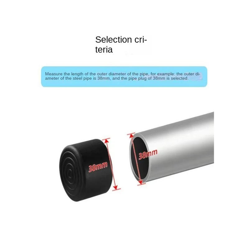 8/10/12/14/16/20/25/30-120 มม.รอบยางเก้าอี้ขา Pad เฟอร์นิเจอร์เท้าตาราง End ปลั๊ก PVC Mute Anti-Skid ชั้น Protector หมวก