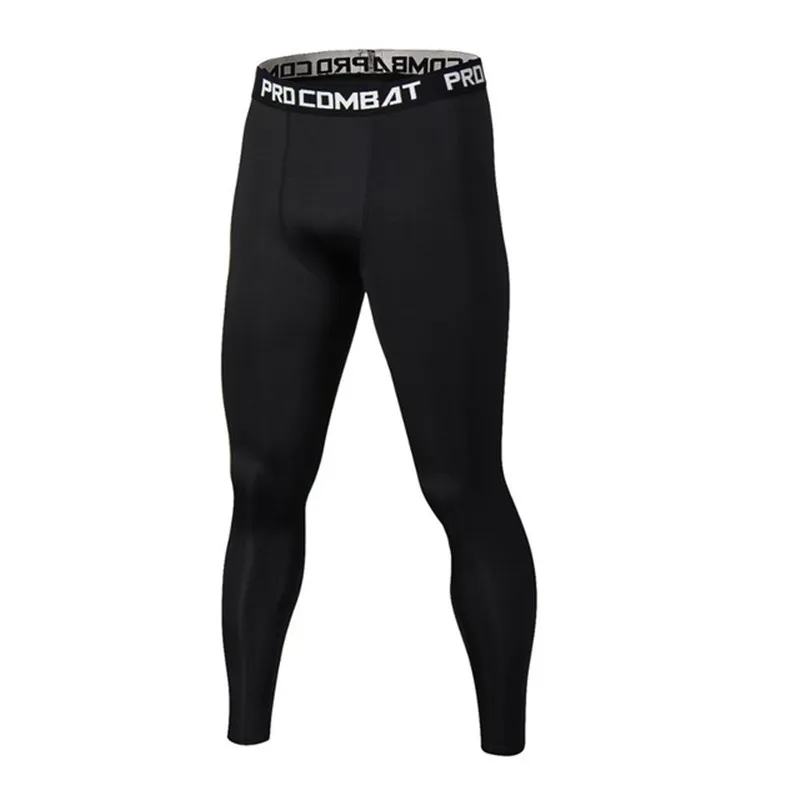 

Leggings de compressão de alto desempenho para homens, calças justas, melhor desempenho em corrida, conforto