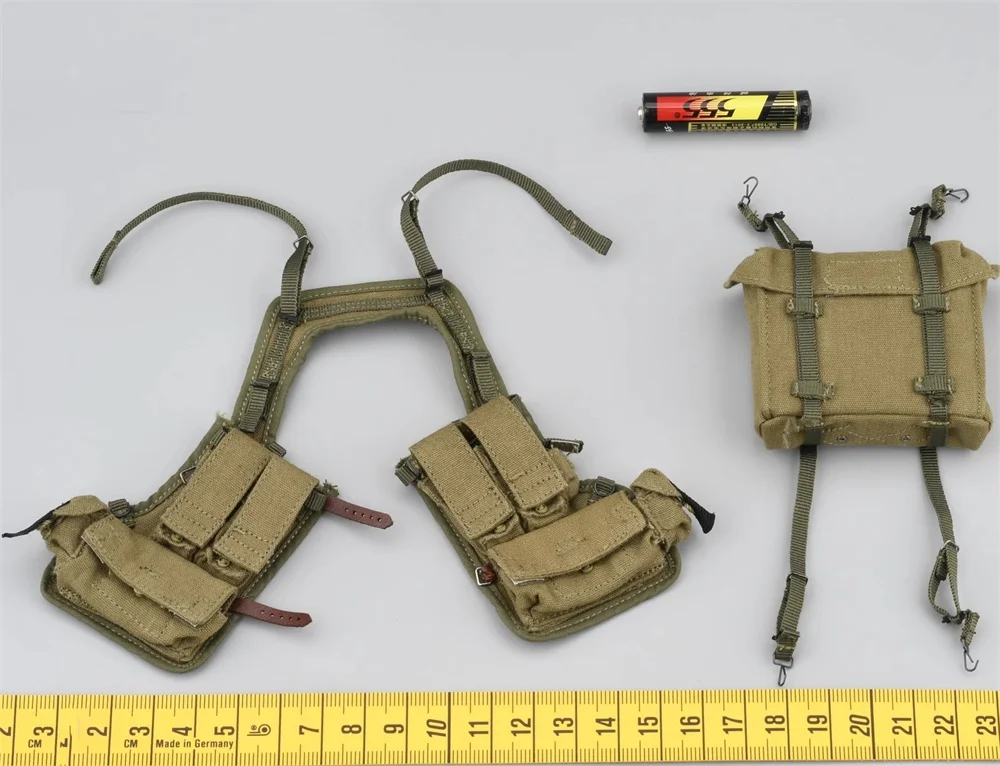 UJINDOU – figurine d'action de la troupe de la russe, échelle 1/6, gilet de poitrine suspendu, sac à dos, ceinture de taille pare-balles pour figurine de poupée de 12 pouces