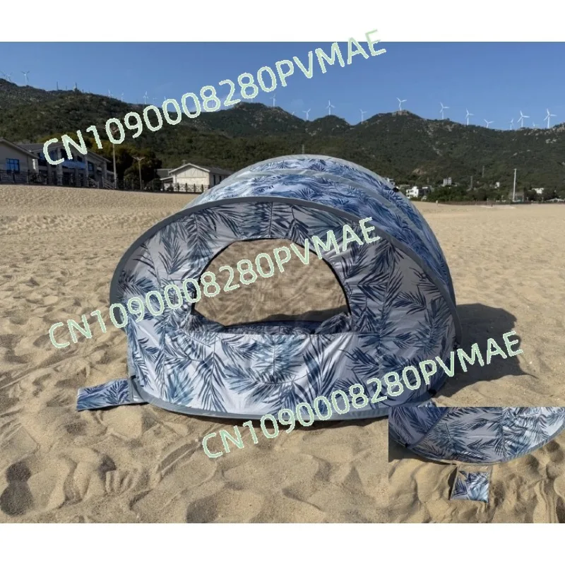 Tent with Sunscreen Protection - Windproof Waterproof Canopy Fully Automatic Quick Setup for Outing Supplies