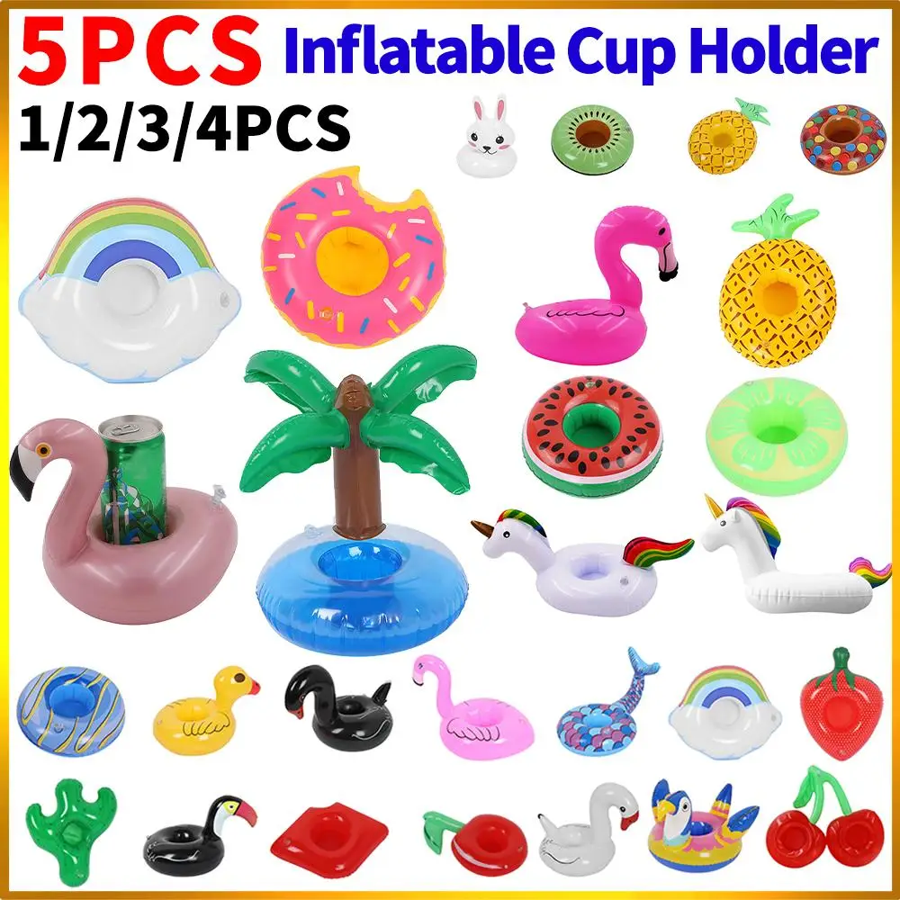 

Pool Drink Floats Pool Inflatables Drink Holder Drink Floaties Floating Cup For Summer Swimming Pool Party Baby Shower Favors