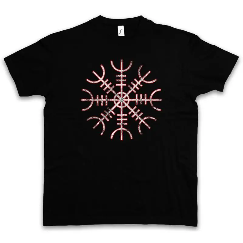 T-SHIRT HELM OF AWE Fafnir Aegishj lmur Helmet Icelandic Sun