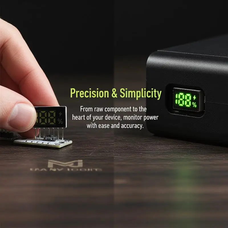1S 2S 3S4S Lithium Battery Indicator Module Mini LED Percentage Display Battery Meter Mini Power Display Indicator