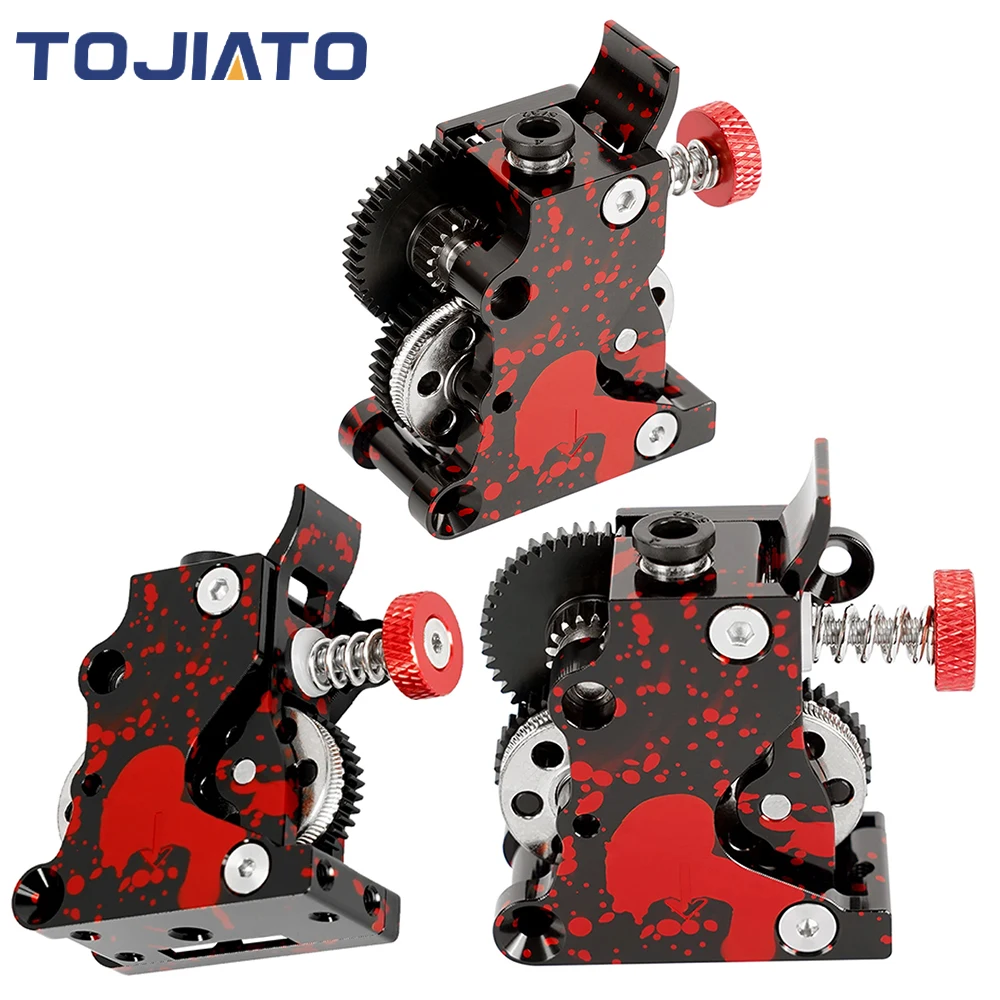 Tojiato Upgrade HGX LITE 2.0 Dual Gear Extruder Hard Steel Reduction Gear High Speed Motor For Ender 3V2 CR10 VORON2.4