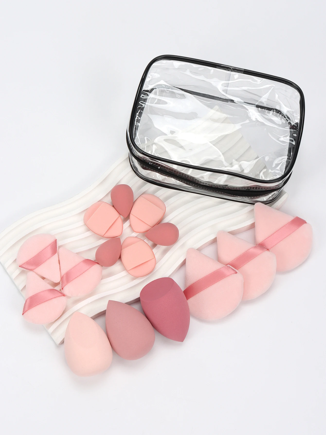 Mountain Raspberry 15-16-19-20-teiliges Set, multifunktionales Make-up-Werkzeug, das zu Wasser, trocken und nass freilegt wird größer