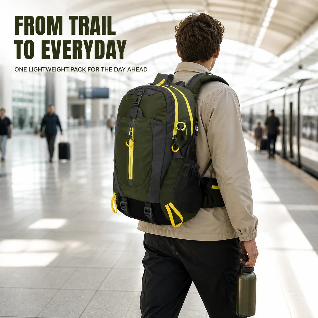 Multi-Pocket Outdoor Hiking Backpack 6