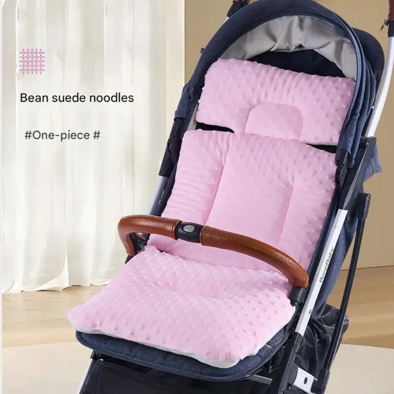 وسادة عربة أطفال Y88D، وسادة عربة أطفال، مرتبة مزدوجة الجوانب، بطانة كرسي يدفع باليدين