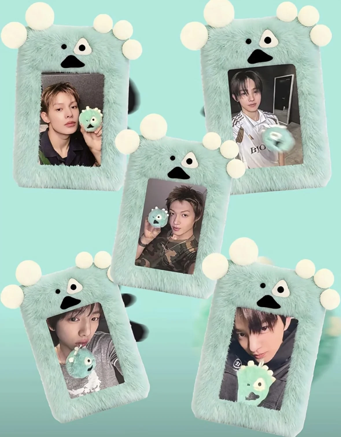 

50шт CORTIS Держатель для карт Сумка Подвеска Брелок