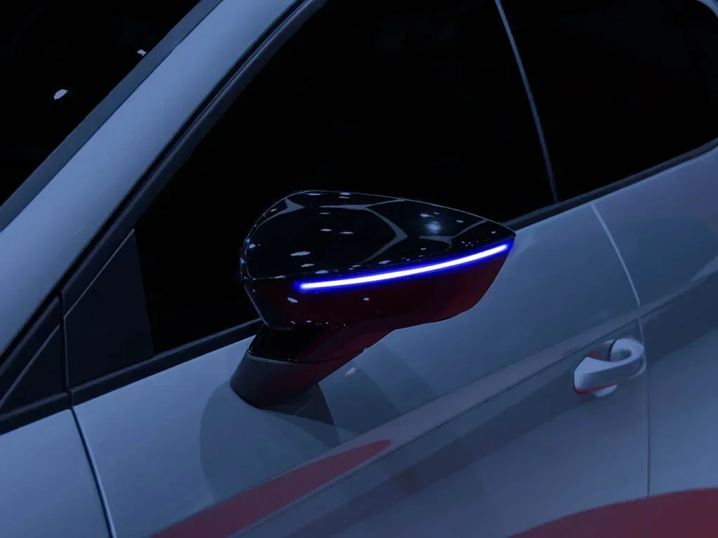 2 قطع ديناميكية LED بدوره إشارة الجانب مرآة مؤشر ضوء متسلسل الوامض لمقعد ليون Mk3 5F إيبيزا Mk5 KJ Arona 2018