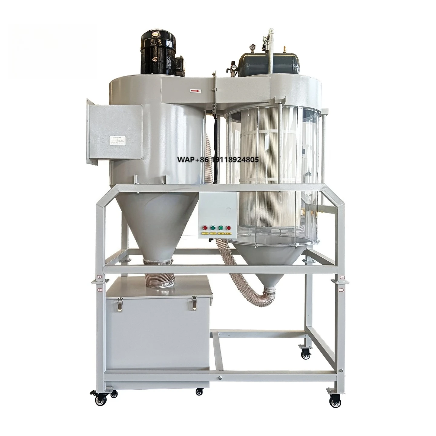 

Hot Sale Price Heavy-Duty Portable Cyclone Dust Collector 7.5kw for Woodworking