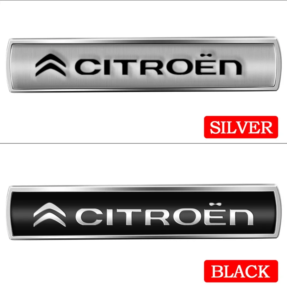 Citroen C4 C3 C5 C1 Berlingo Celysee Cactus Picasso 3D Metal Styling Car Rear Trunk Body Fender Emblem  Decoration Sticker