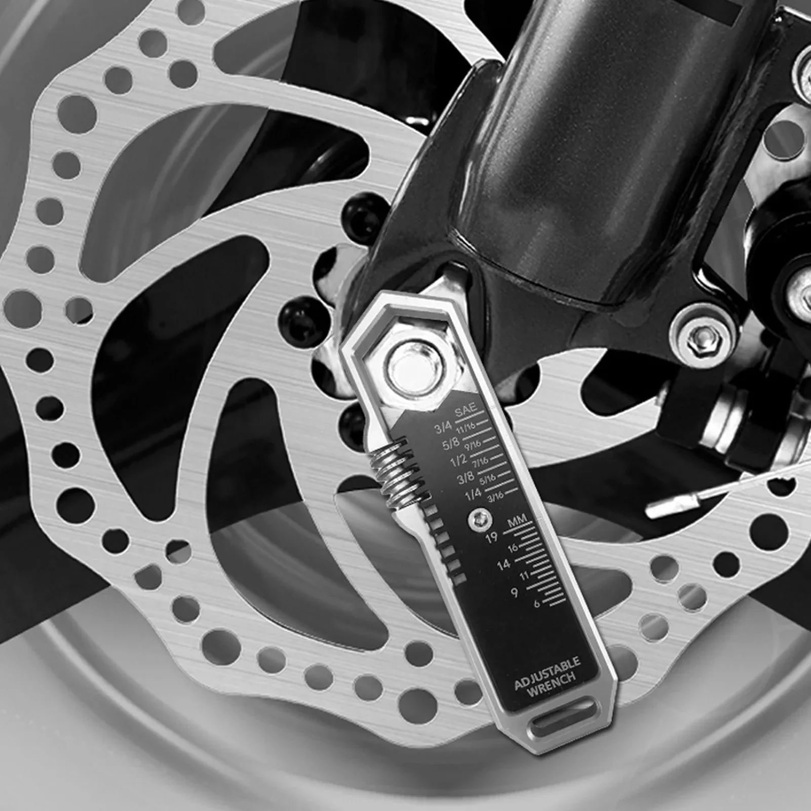 

Регулируемый ключ для наружных работ, от 3/16 до 3/4 дюйма (от 5 до 19 мм), с отсоединяемым зажимом