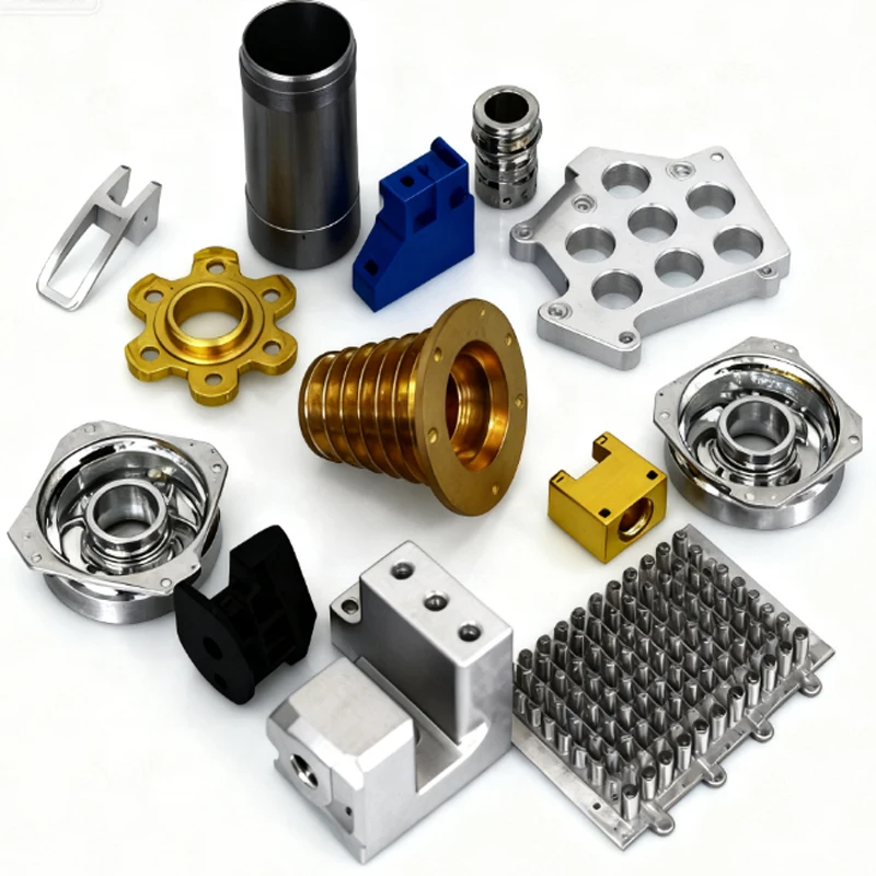 Custom CNC Machined Parts Multi-Angle Spare Parts for Machinery Brass Copper Titanium Milling Turning Plating Metal Parts