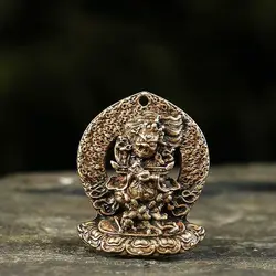Brass Nepalese Buddha Statue Diy Gift exquisite handicraft