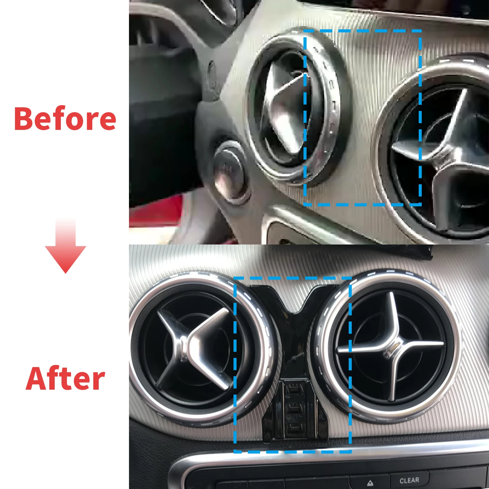 Car Mobile Phone Holder for Mercedes-Benz A-Class 2013~2018 A45 AMG W176 GPS Bracket Navigation Stand Auto Accessories
