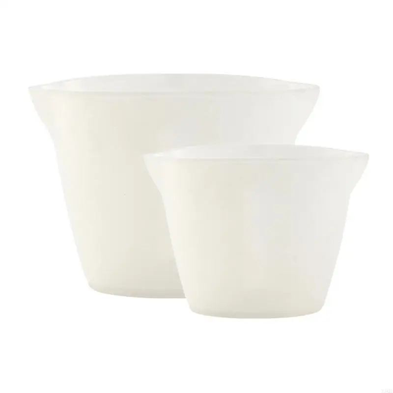 500ml/250ml Handmade Measuring Cups Liquid Weighing Cup Non-Stick Mixing Cups