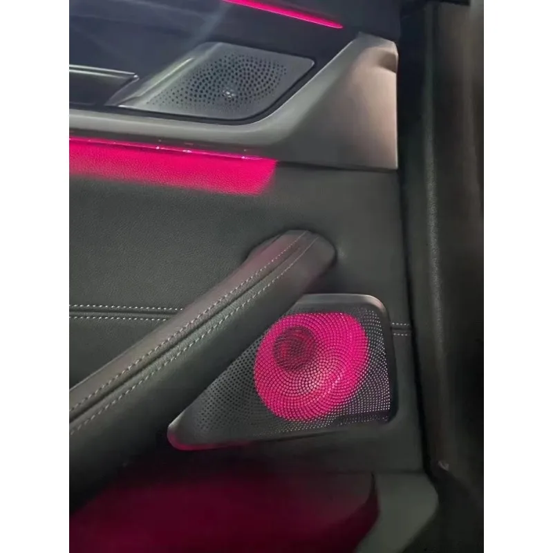 For  G05 G06 G07 X5 X6 X7 Front and Rear Door Speaker with Luminous Night Lighting Trim and Subwoofer New Condition