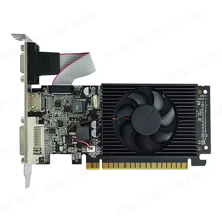 GT210 1G DDR3 independent graphics card small chassis half high card video graphics card entry-level home office