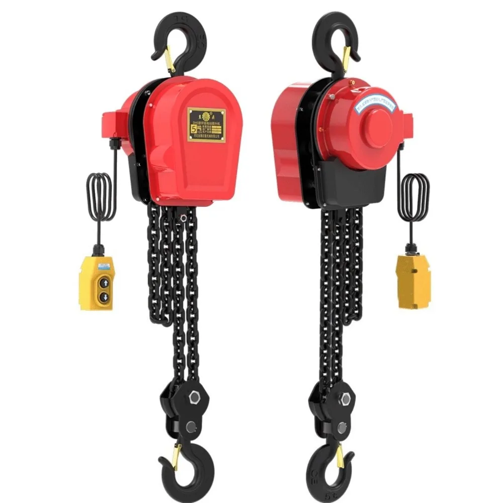 380v Electric Chain Hoist 1 /2 /3 / 5 / 10 Ton Group Lifting Chain Hoist Small Hoist