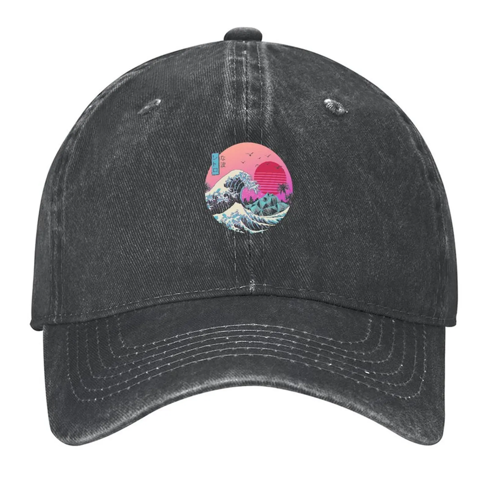 

The Great Retro Wave Baseball Cap Hat men custom Hat golf hat genuine fun hats Woman Hats Men's