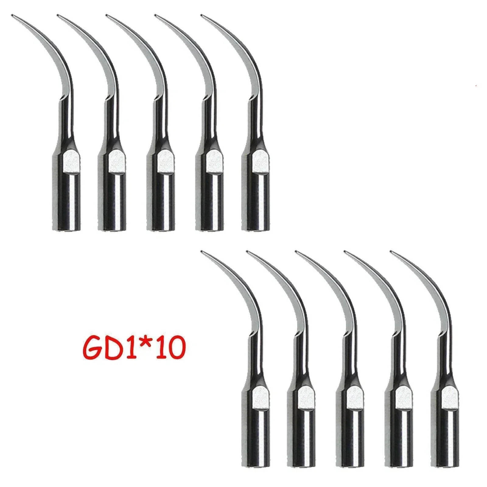 

5-10Pcs Dental Ultrasonic Piezo Scaler Perio Tips GD1 Fit For NSK DTE SATELEC Handpiece