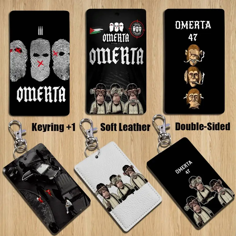 

cool O-Omerta Maes 47 Band Cartoon Singer Anime Card Keychain Fashion Pendant Bag ID Door Card Case Bus Card Cute Adult