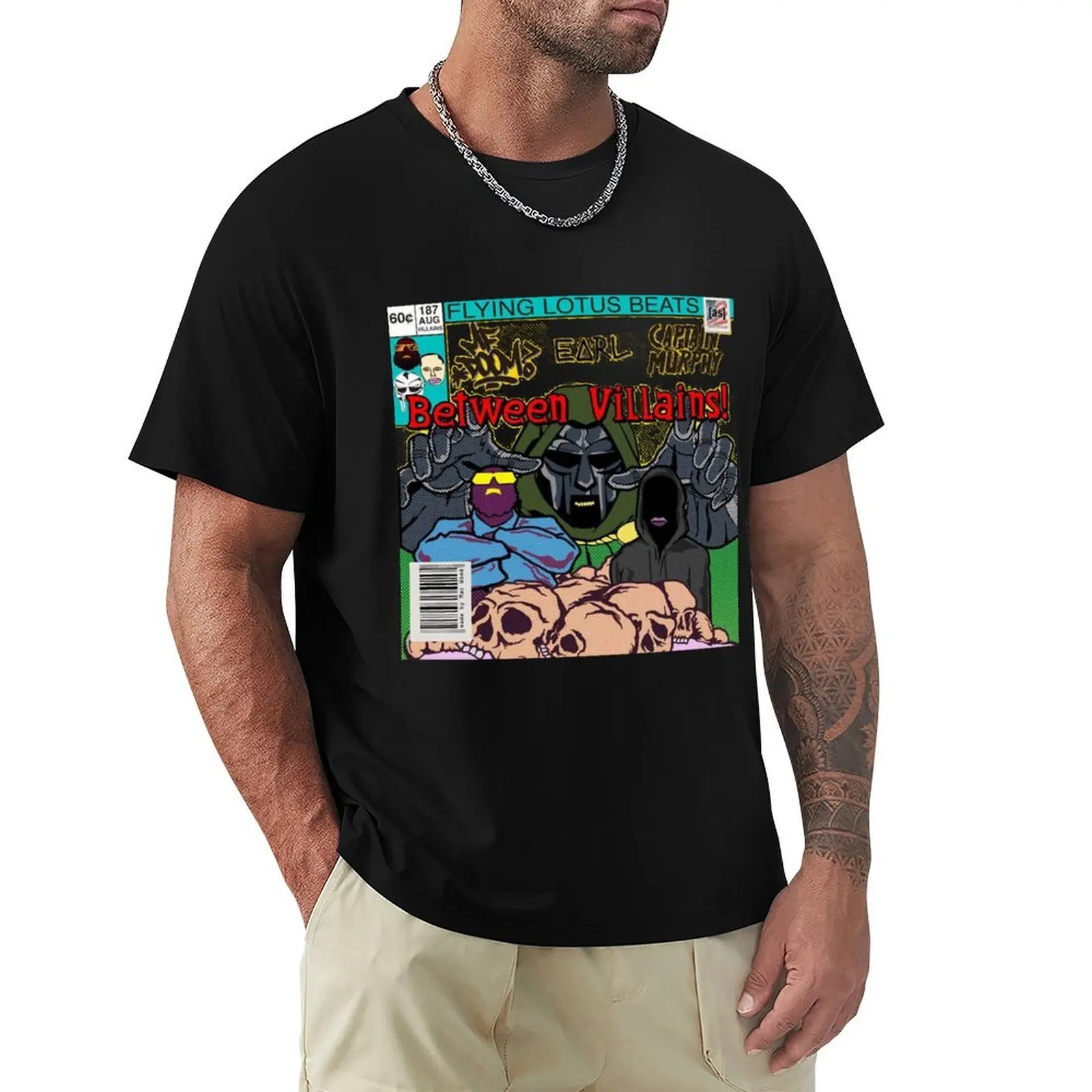 captain murphy earl sweatshirt doom single tee T-Shirt Casual Streetwear Short Sleeve Tee