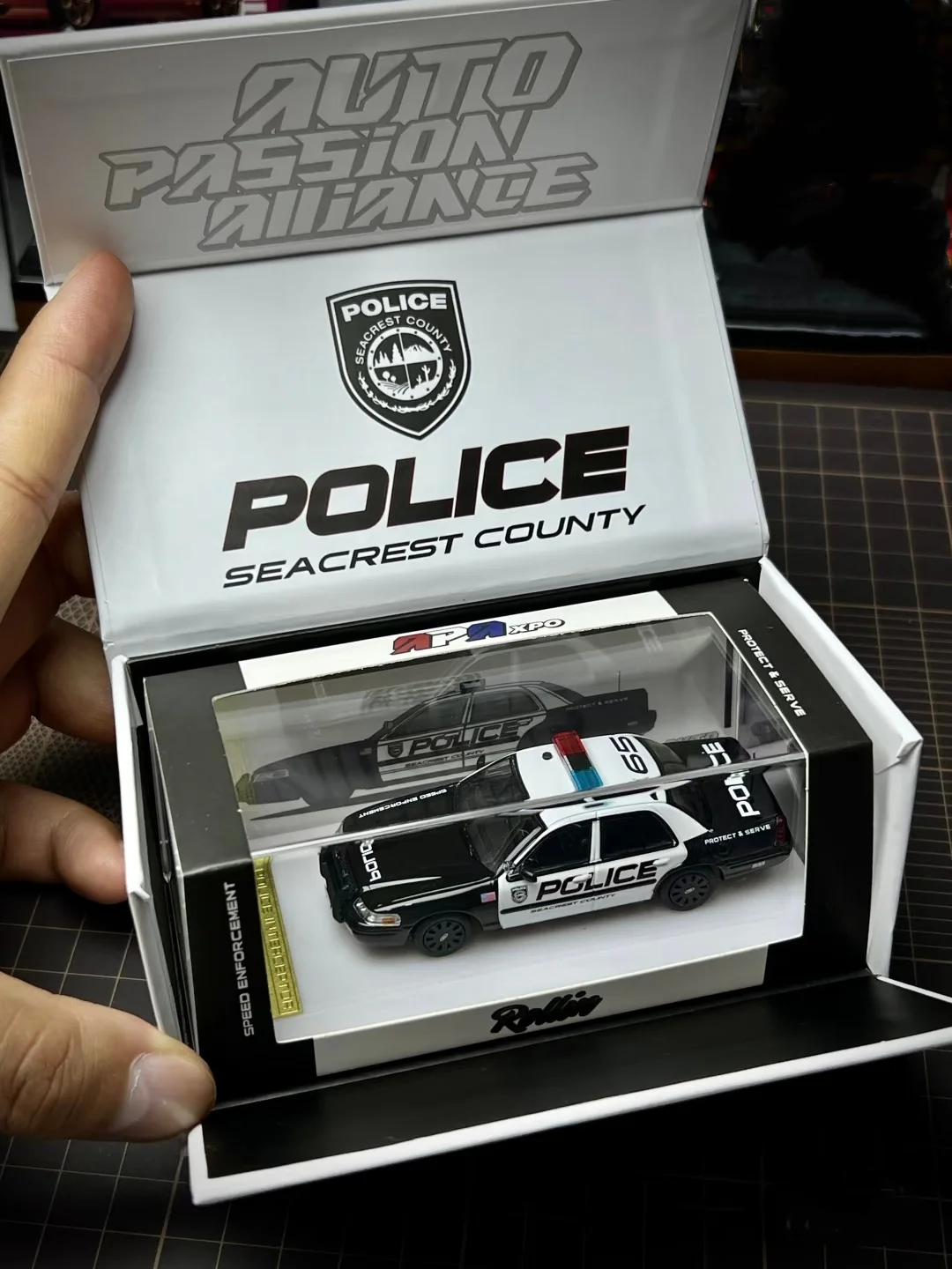 

Rollin 1:64 2025APAxpo CV CHP GSP Diecast Model Car Limited edition Collection