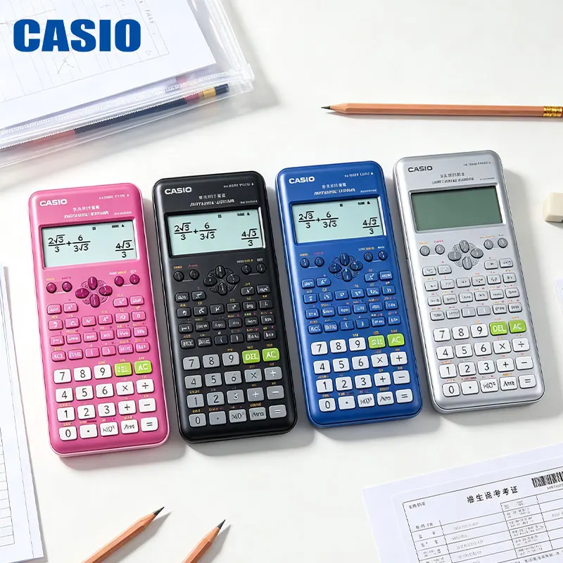 Casio Fx-82ES PLUS/fx-999CN CW Scientific Calculator - Standard Function Computer for Overseas International Students' Examinati