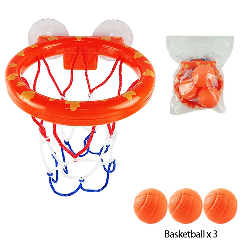 Kids\' Bath Basketball Hoop, Banheira Water Play Brinquedos, Brinquedo do banho do bebê, Criança, Ventosa do banheiro, Cesta de Tiro, Presente