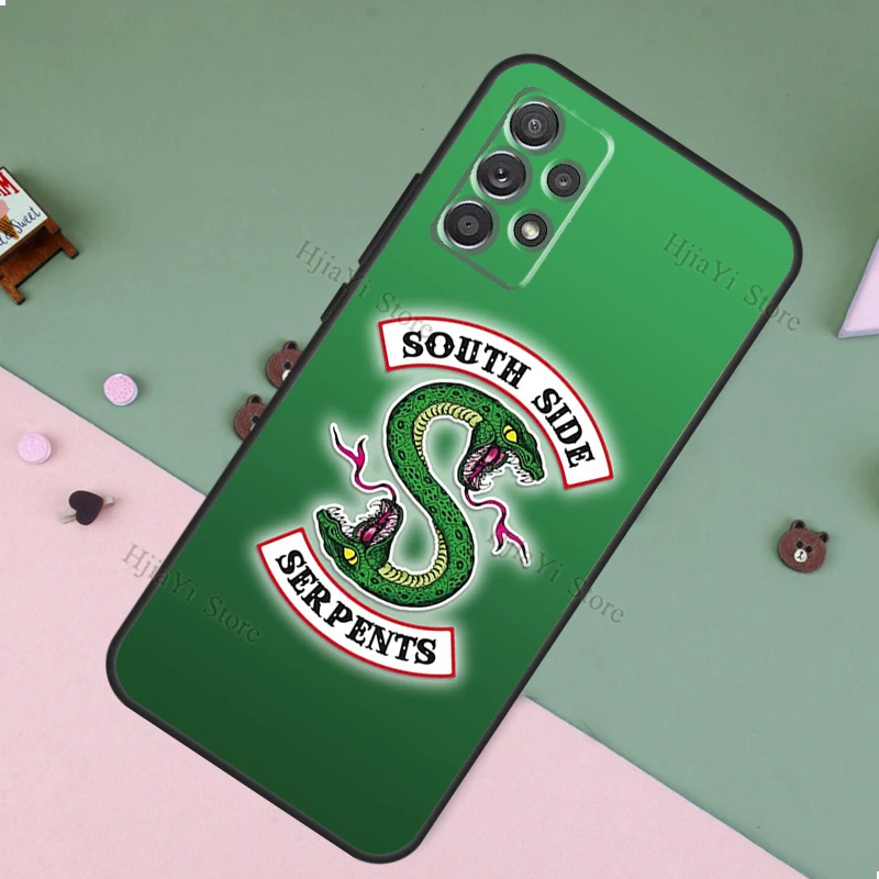 Riverdale Southside Serpents Fundas For Samsung A53 A33 A23 A13 A73 A12 A22 A32 A42 A52 A72 A50 A51 A71 A14 A34 A54 Case