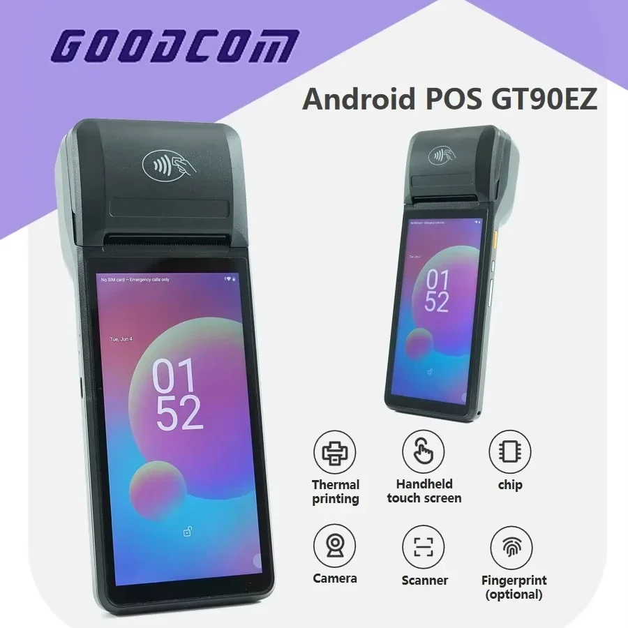 Wholesale Android 12 POS Printer Cheap Price Thermal 58mm Printing for Restaurant Order Receive Printing Machine