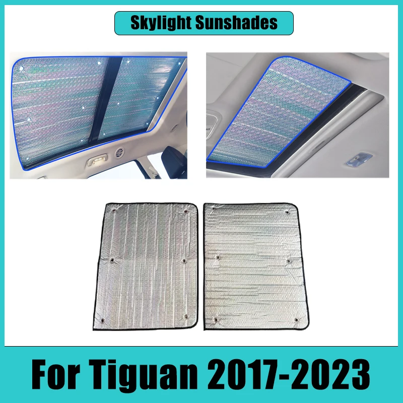 

Car Skylight Sunshade For Volkswagen VW Tiguan Accessories MK2 AD BW 2017-2023 2018 2022 Sun Visor Curtain Cover Car Accessories