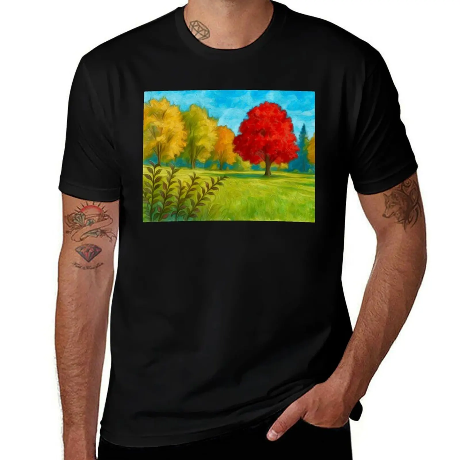 

Sylvia’s Autumn Tree 1 T-Shirt graphic t shirts anime t shirts cute clothes mens graphic t-shirts pack