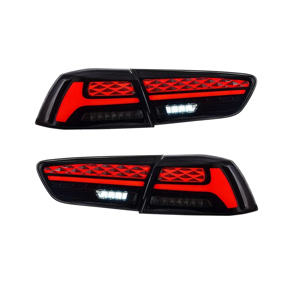 Car LED Rear Lamp Lights Assembly Fit For Mitsubishi Lancer 2008-2020 Reverse Light Warning Turning Signal Car Accessories