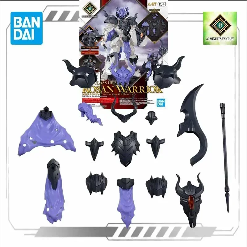 

Bandai Original Model Kit 30 MINUTES FANTASY ROSAN KNIGHT ALL Anime Action Figure Assembly Model Toy for Boys Gifts Ornaments