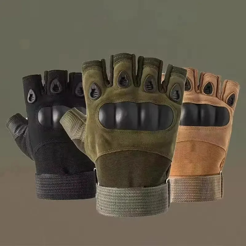 Thumbnail 2 - #47 Latest Half Finger Cycling Gloves Offers