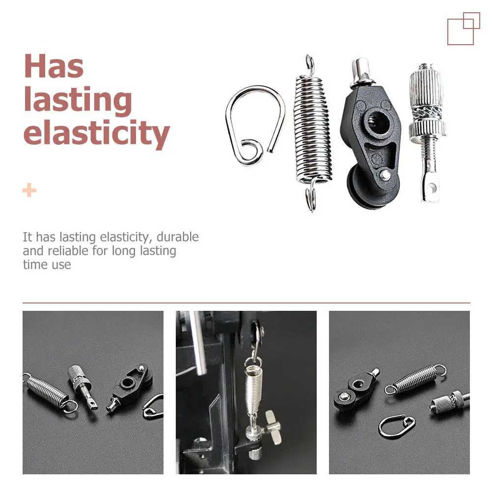 

1 set 1 Set Of Foot For Metal Foot Spring Cam Replacement Bass Drum Pedal Tension Drum Parts Percussion Pedal Spring