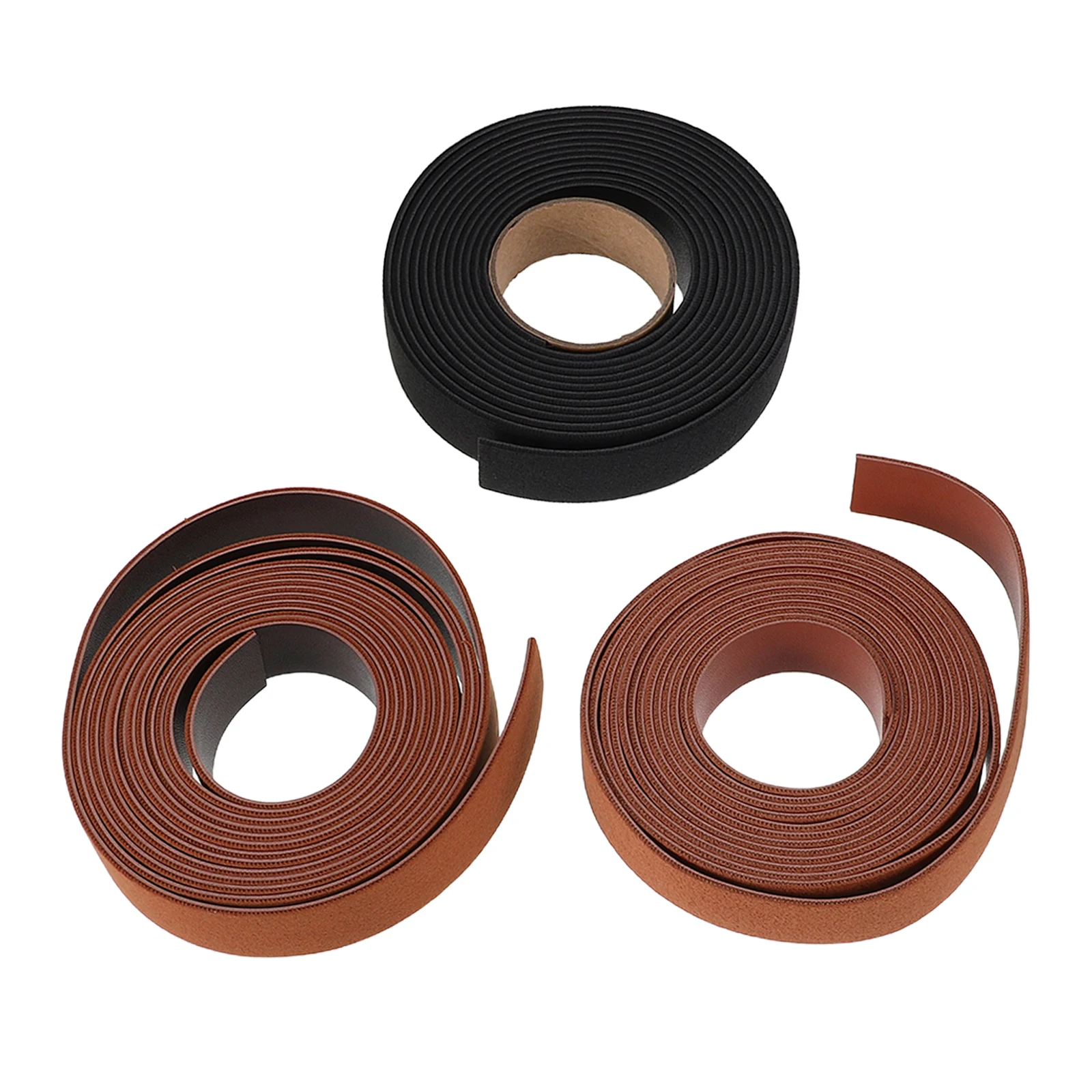 

3Pcs Faux Straps 2Cm Wide 18M PU Belt Strips Material Shoulder Straps DIY Crafts Bag Making Accessories