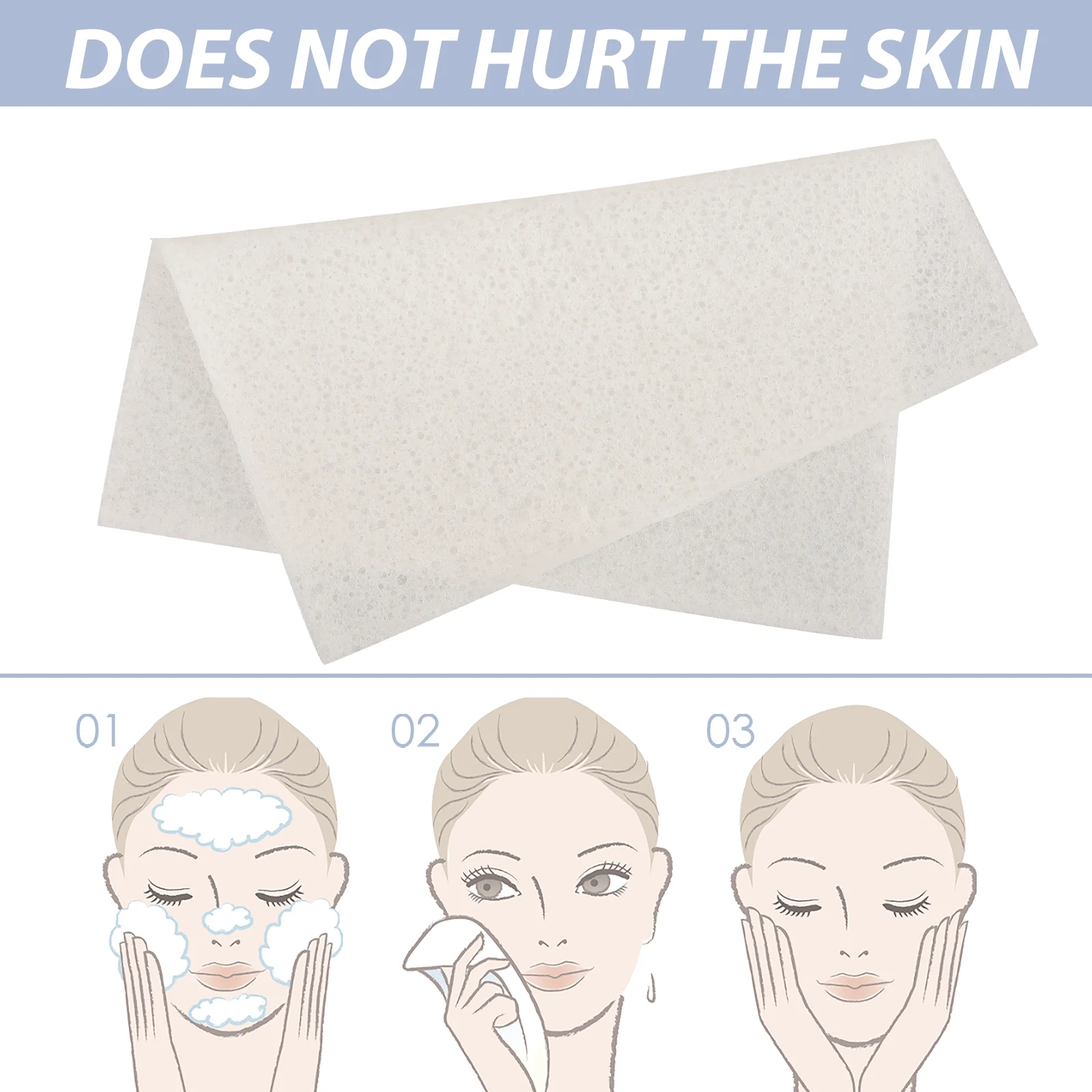 Konjak Make-up Entferner Watte pads für Gesicht Toner Entferner Waschlappen milde Entfernung Reinigung Mann