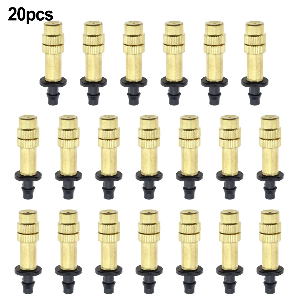 

High Quality Sprayer Ose Nozzles Adjustable Atomizing Nozzles Balcony Watering Brass Greenhouse Humidification