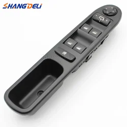 For Peugeot 207 2010 2011 2012 2013 - 2016 Power Window Control Switch Car Window Lifter Switch Button Left Driver Side