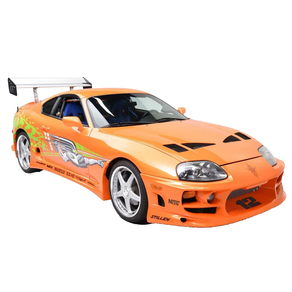 1/10/24/28 Supra scale RC Remote Control Car Fast & Furious Paul Walker Driving Style Decal Sticker Label Upgrade - Image 6