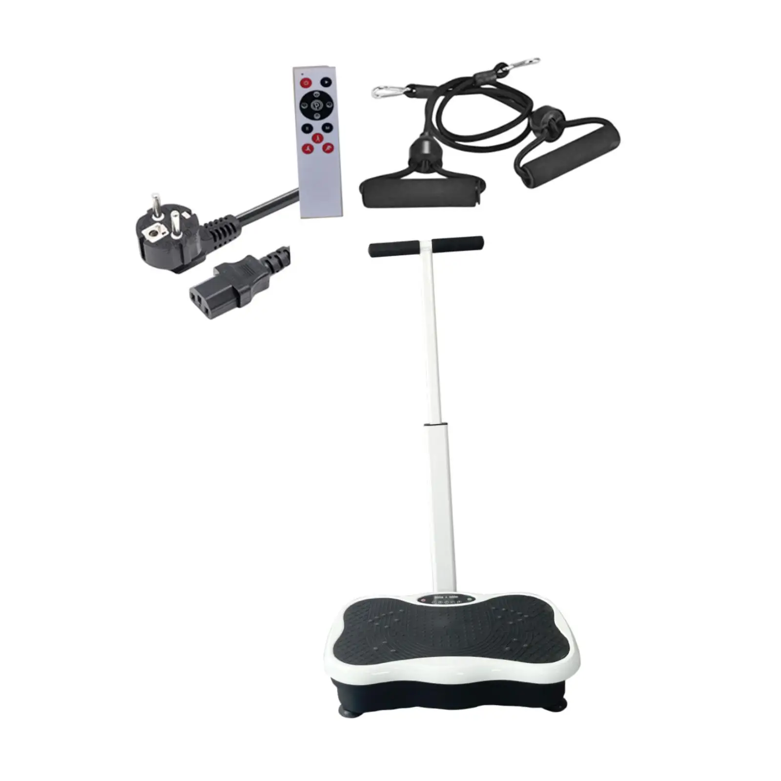 

Тренажер с вибрационной пластиной и ручками для женщин и мужчин, вибрирующая пластина