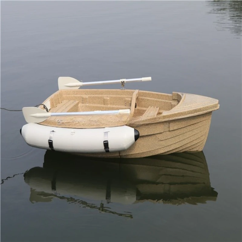 High quality foldable fishing boat for up to 2 people Foldable plastic boat for water sports