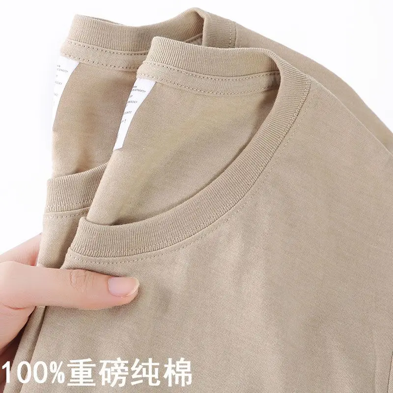 100% Baumwolle T-shirt Männer Frauen Einfarbig O Hals kurzarm Tops Sommer Koreanische Lose Halbhülse T Shirt unisex M-4XL