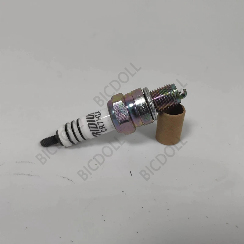 4/6Pcs 7544 CR7HIX Iridium Spark Plug for HONDA CB CM CMX DAX KAWASAKI KYMCO AGILITY PEOPLE VITALITY YAMAHA XT XV YBR SACHS BEE