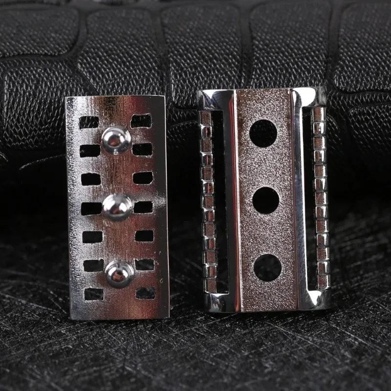 2026 Flash Sale Razor Head Yaqi Matte Chrome Color KNIGHT-HELMET Safety Razor Head for Mens Shaving Razors view 3
