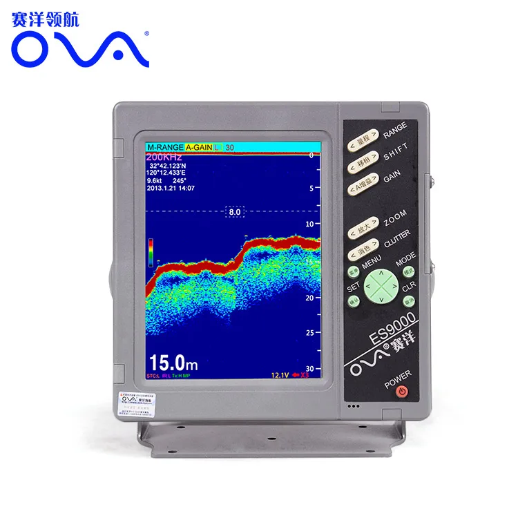 8 Inch Single Beam Water Depth Finder Echo Sounder for Marine Use Certified by CCS-on Sale!