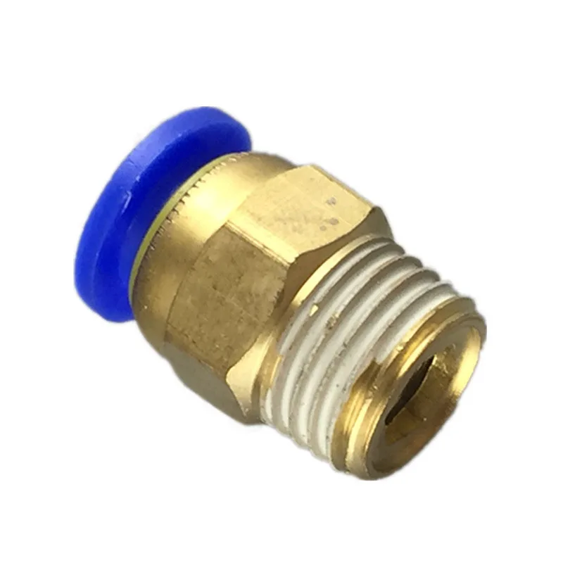 

Straight Pneumatic Fittings Push to Connect Quick Fitting Air Line Connector Tube 10mm OD Thread1/8" 1/4" 3/8" 1/2" 10PCS/ Lot